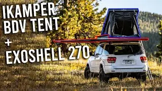 Ikamper BDV Rooftop Tent and ExoShell 270 Awning Review / Overview (On My Sequoia)