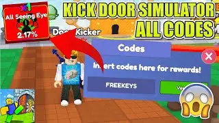 *ALL* WORKING CODES IN KICK DOOR SIMULATOR! || Roblox