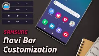 How To Replace Navigation Bar Icon On Samsung Device.
