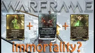 Warframe - Reawaken + Primed Regen + Sacrifice = immortality?