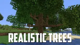 Realistic Minecraft Trees with the Dynamic Trees Mod, INSTANTLY cut down trees