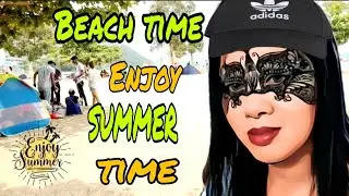 BEACH TIME/ENJOY SUMMER TIME