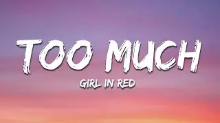 girl in red - Too Much (Lyrics)