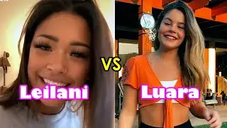 Leilani Castro vs Luara Fonseca ✨🌠 Tik Tok Dance Compilation
