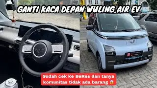 CUMA KAMI YANG PUNYA! Pemasangan Kaca Depan Mobil Wuling Air EV by unoPart ID Toko Kaca Mobil Murah