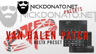 Van Halen Helix Patch - Nick Di Donato Patch