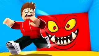 CHOP GOT ME CRUSHED BY A SPEEDING WALL IN ROBLOX