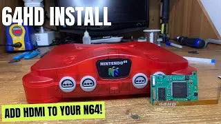 Gamebox Systems 64HD Install! Add HDMI to your Nintendo 64!