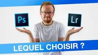 Quelles différences entre Photoshop et Lightroom ?