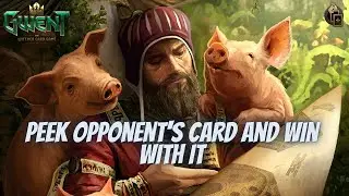 GWENT | Take A Peek of Opponent's Card In Hand! Double Cross Assimilate For Fun