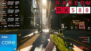 RX 580 8GB | Cyberpunk 2077 Patch 2.02 Phantom Liberty - 1080p Low, Medium, High, Ultra