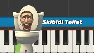 Skibidi Toilet | Easy Piano Tutorial