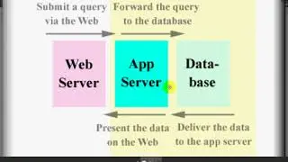 Web server & Application server & Database server
