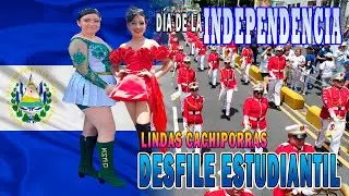 Así se vivió el DESFILE CÍVICO del 15 de SEPTIEMBRE en EL SALVADOR 😍🇸🇻 | Youtubero Salvadoreño