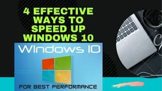 SPEED UP WINDOWS 10