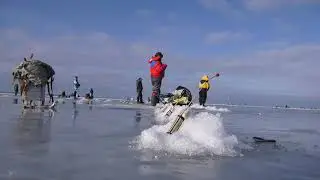 Ловля корюшки на Финском заливе Южная дамба 14.03.2021