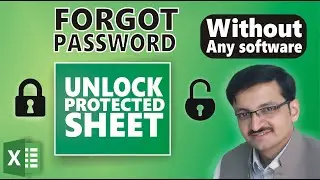 How to Unprotected Excel Workbook without Password | EASILY UNLOCK Protected Sheet WITHOUT Password