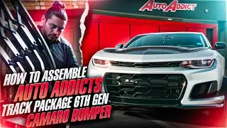 HOW TO ASSEMBLE @AutoAddictUSA TRACK PACKAGE 6TH GEN CAMARO CONVERSION  BUMPER