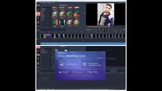 How to create to photo slideshow on movavi slideshow maker
