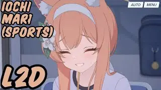 [Blue Archive] Iochi Mari (sports) L2D [ENG SUB]