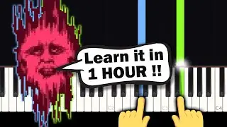 Thorns - Friday Night Funkin' - EASY Piano tutorial