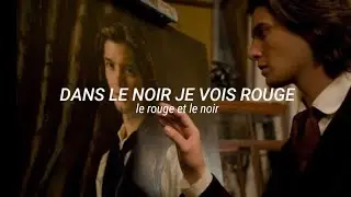 le rouge et le noir - dans le noir je vois rouge ; sub español