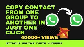 How to DUPLICATE Whatsapp Group in Just ONE Click? (100% FREE) | Whatsapp Group ko copy kaise karein