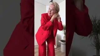 Красный костюм для тех, кто не боится быть в центре внимания 🔥  #стилист #ootd #style #fashion #рек
