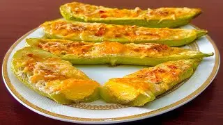 Никакой жарки во фритюре!🔥Кабачки, которые сводят всех с ума! Простой и недорогой рецепт ужина.