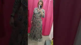 Шикарное платье, жаль не на мой рост 🤔 
