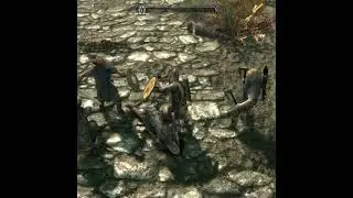 How he got an arrow in the knee - Skyrim #Shorts