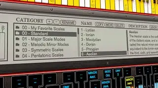 A few Words about the Scale Browser