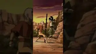 Aang Stood His Ground Against Toph!😯 #shorts #atla #avatar #anime