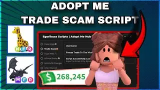 [UPDATED] ADOPT ME SCRIPT | DUPE PET, TRADE SCAM, AUTO FARM | PASTEBIN SCRIPT