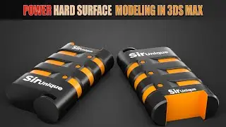 Topology Hard Surface: Correct topology of Power Hard Surface Modeling In 3ds Max || N°_127