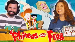We Watched PHINEAS AND FERB EPISODE 7 AND 8 For the FIRST TIME! EVIL LITTLE BOYS