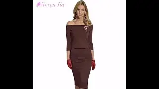 ОДЕЖДА с AliExpress - 2018!💖 ШИКАРНОЕ ПЛАТЬЕ КАРАНДАШ ДЛЯ ЖЕНЩИН