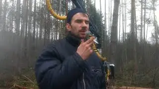 Амкодор 2551  Идем с Жекой в  гости к Ване, о роботе, о жизни!