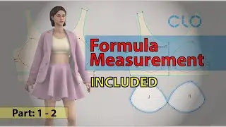 Part 1: How to Make Sport Bra Patterns with Pads CLO 3D