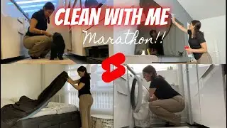 CLEAN & ORGANIZE WITH ME 🏡✅ MASSIVE CLEAN WITH ME MARATHON! CLEANING MOTIVATION - Cleaning with me 🏡