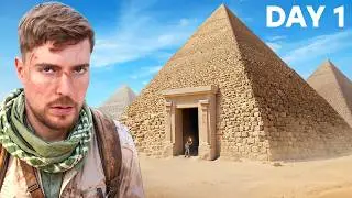 I Spent 100 Hours Inside The Pyramids!