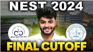 NEST 2024 Cut off Ranks- NISER & CEBS