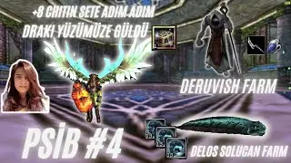 Sıfırdan İnt Bp  PSİB #4 | Draki Yüzümüze Güldü | Deru ve Delos Solucan Farm | Knight Online