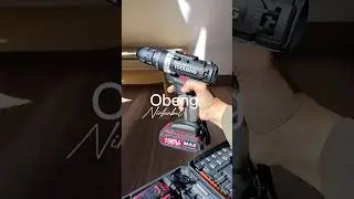 OBENG LISTRIK TANPA KABEL SUPER LENGKAP #shorts