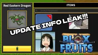 BLOX FRUIT LEAK NEW RACE, NPC, QUESTS, ISLANDS AND THING YOU MUST  PREPARE BEFORE NEXT UPDATE!!!