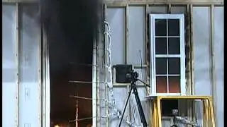 Arson Fire Test Exterior at 90fps