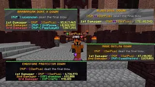 So the NEW Crimson Armor is a little bit OVERPOWERED... (Hypixel Skyblock)