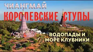 Исследуем север Таиланда. Окрестности Чиангмая. Водопады, королевские ступы и море клубники