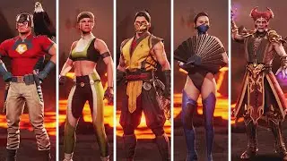 Mortal Kombat: Onslaught - All Characters