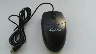 Новые Мышь оптическая Aquarius AQ-603-PS2 (Брендированы надписью Aquarius) Цвет: Чёрный (арт.174630)